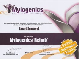 Mylogenics-Rehab diploma